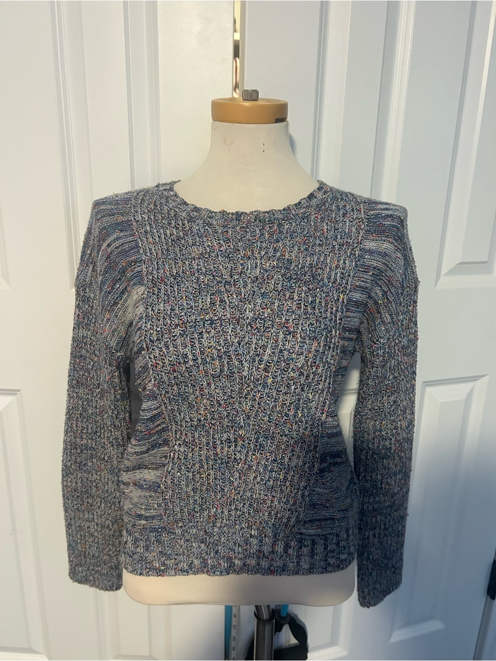 Women’s RAILS blue CS Sweater - Classic Crewneck